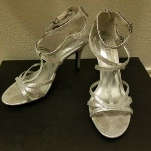 Silver heels